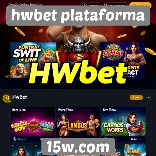 hwbet plataforma oferece variadas opções de jogos online